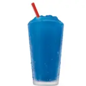 Blue respberry slush