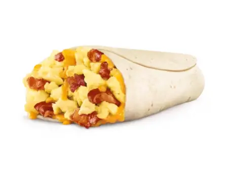 jr bacon egg and cheese breakfast burrito