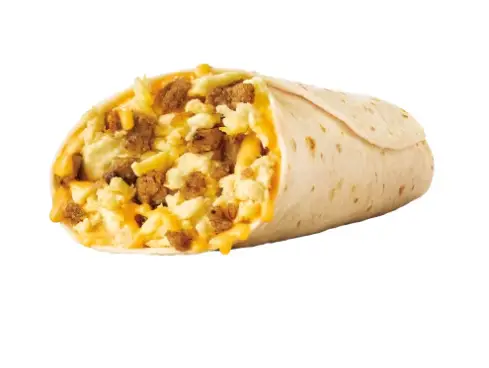 sausage breakfast burrito