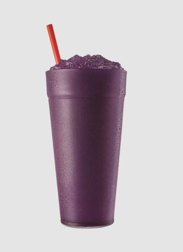 sonic grape slush