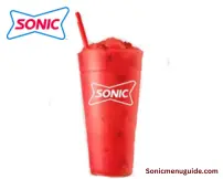 Sonic summer Sunrise seret menu drink