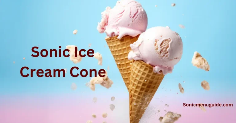 sonic ice cream cone