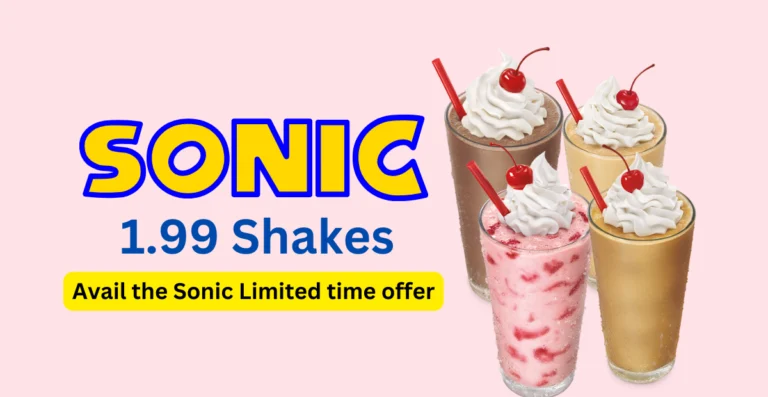 sonic 1.99 shakes offer