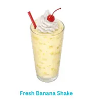 fresh banaana shake