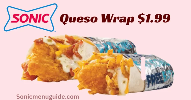 Sonic Queso Wrap (New $1.99 Snack)