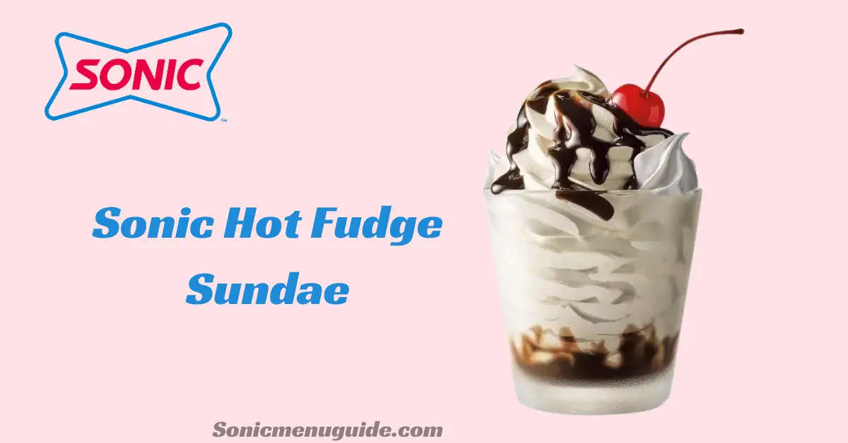 Sonic Hot Fudge Sundae