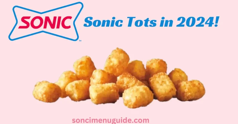 All About Sonic Tots ($1.99 Snack)