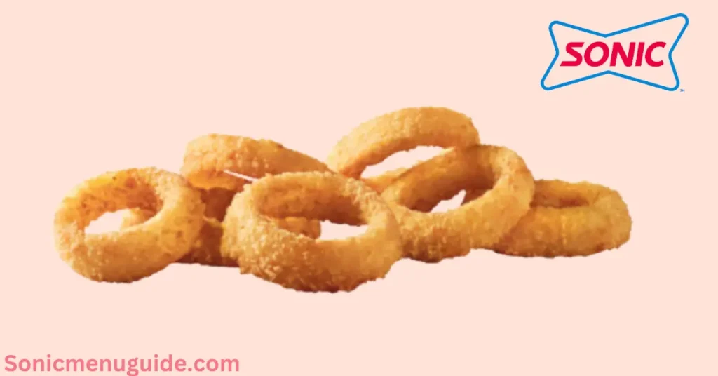 Sonic vegan option onion rings