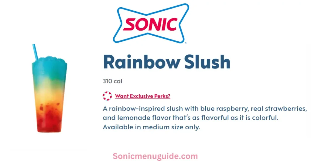 sonic rainbow slush