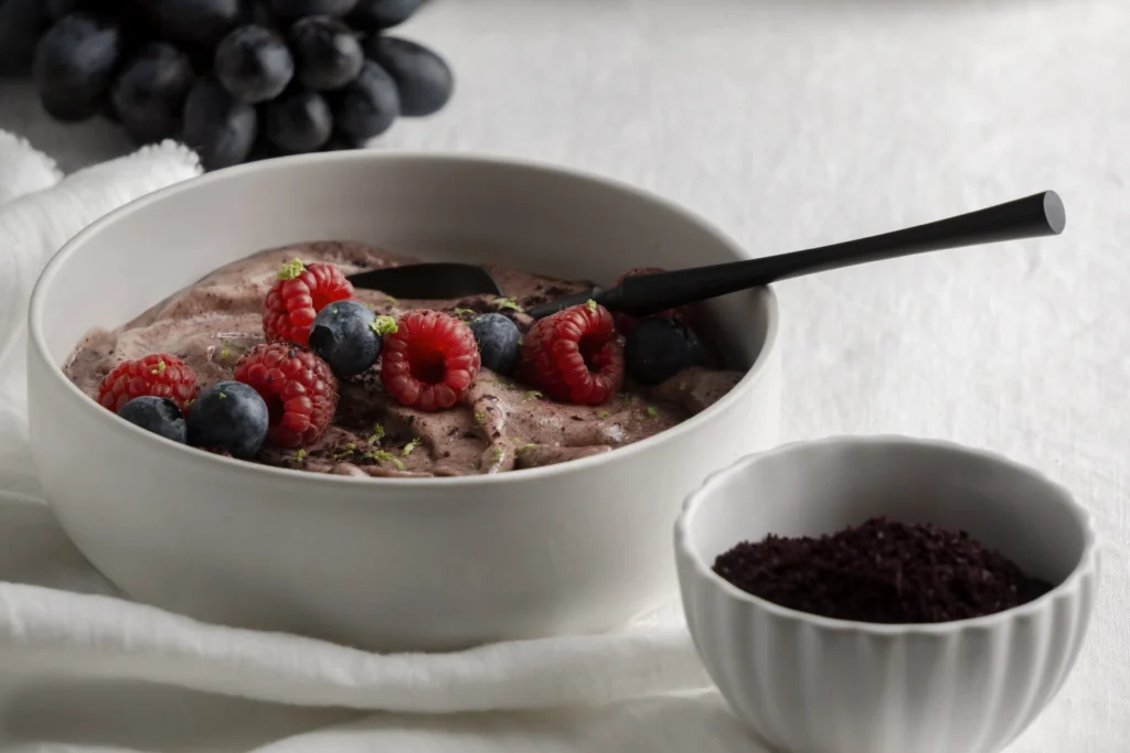 Gluten and Dairy-Free Black Forest Granola Breakfast Bowl