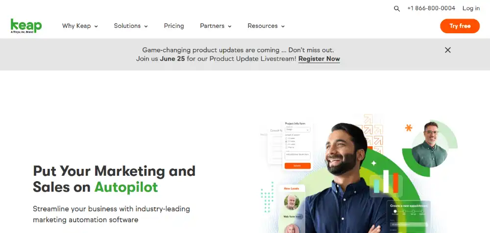 Keap (formerly Infusionsoft)
