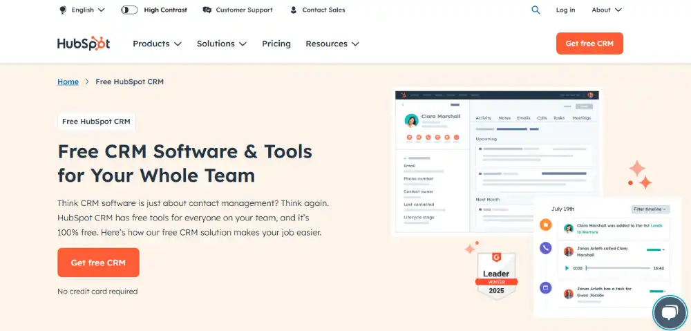 HubSpot CRM